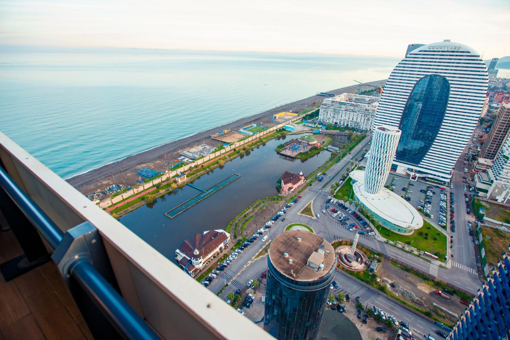 Panorama Orbi Beach Resort Center Suite Batumi Exterior photo