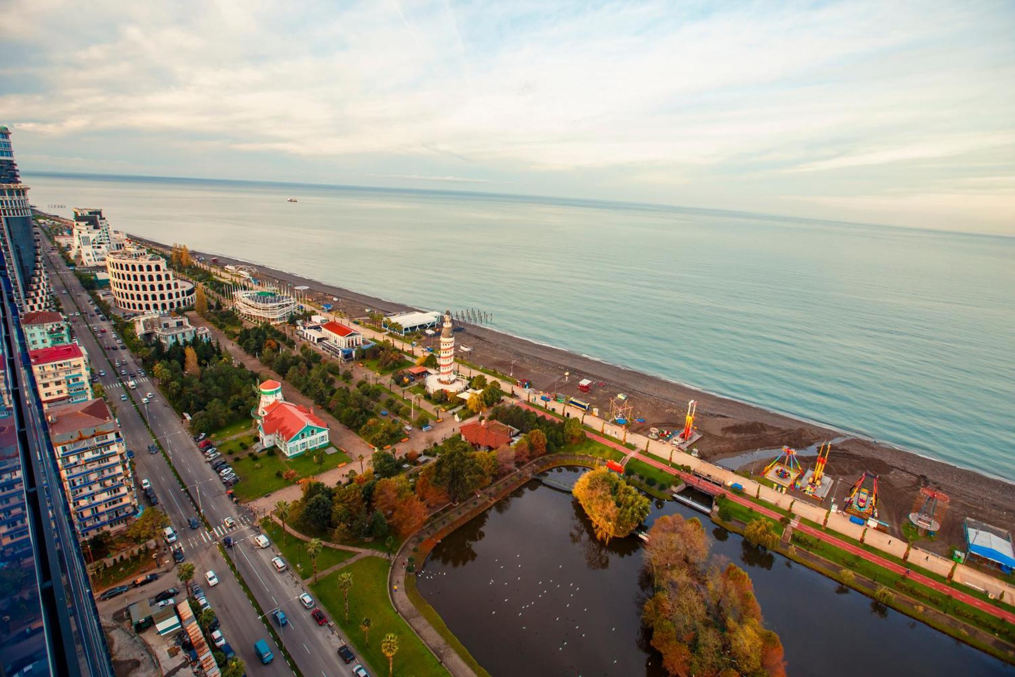 Panorama Orbi Beach Resort Center Suite Batumi Exterior photo