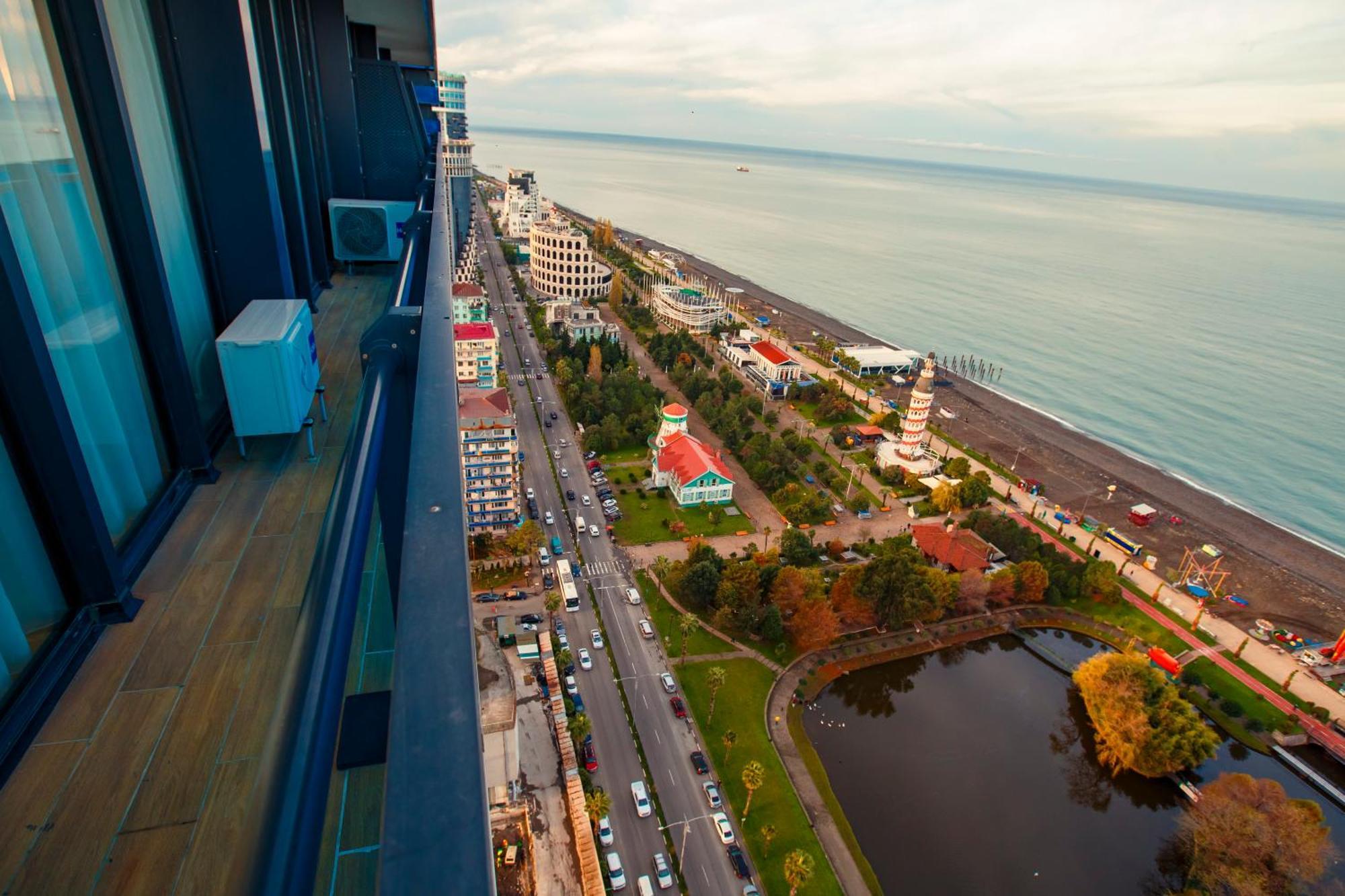 Panorama Orbi Beach Resort Center Suite Batumi Exterior photo