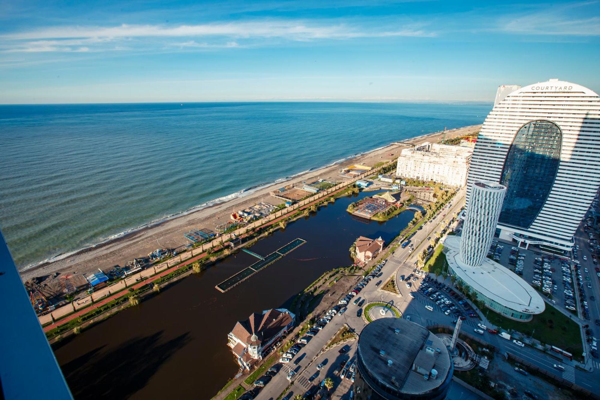 Panorama Orbi Beach Resort Center Suite Batumi Exterior photo